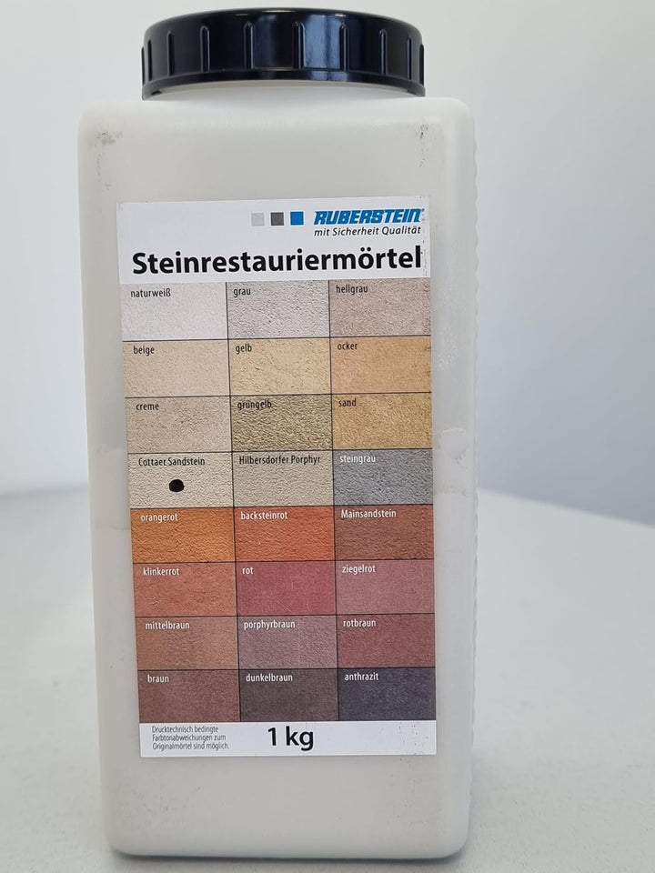 Steinrestauriermörtel/Reparaturmörtel/Sandstein 1 kg (Cottaer Sandstein)