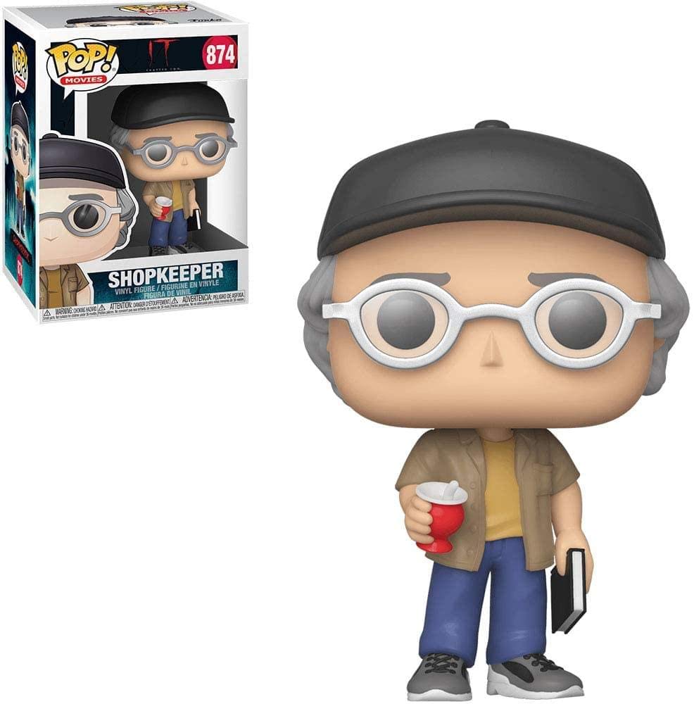 Funko POP! Movies: IT 2 - Shop Keeper - (Stephen King) - Vinyl-Sammelfigur - Geschenkidee - Offiziel