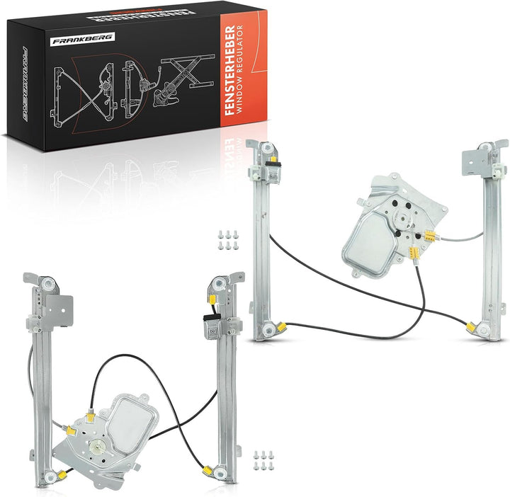 Frankberg 2x Fensterheber Elektrisch Ohne Motor Vorne Links Rechts Kompatibel mit Model 3 5YJ3 Stufe