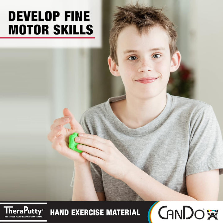 CanDo Antimikrobielle CanDo TheraPutty-Knetmasse - 450 g - grün (medium) Grün 450 g, Grün 450 g