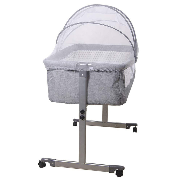 LANTUS Babywiege Stubenwagen Reisebett Kinderbett klappbar Babybett Beistellbett Schaukelwiege mit S