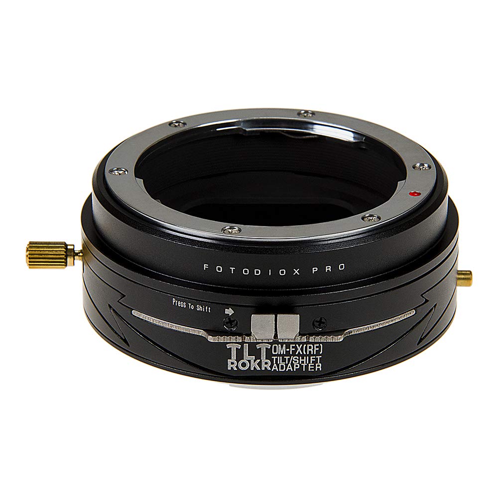 Fotodiox Pro TLT ROKR Tilt/Shift Lens Adapter Compatible with Olympus OM 35mm Film Lenses on Fujifil