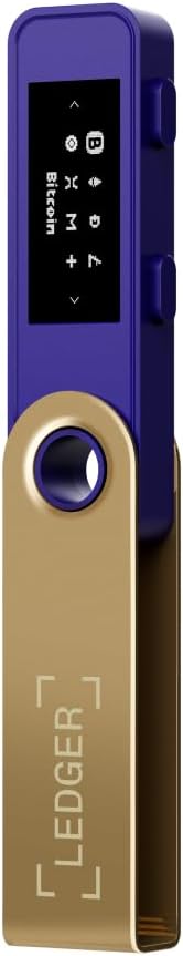 Ledger Nano S Plus-Hardware-Wallet (Ferrofuchsie) – zum Schutz von Kryptos, NFTs und Token (Nur für