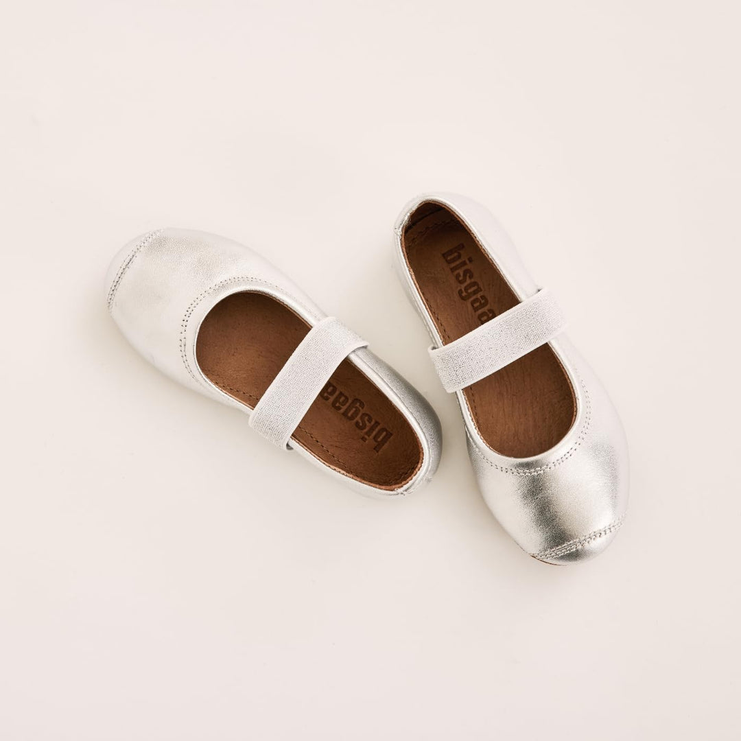 Bisgaard Mädchen Bisgaard BalletGeschlossene Ballerinas 20 EU Silber, 20 EU Silber