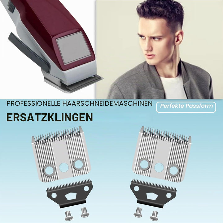 BESTBOMG Set mit 2 Star Blade, Ersatzmesser für Hundeschneider, kompatibel mit Moser 1400, Edelstahl