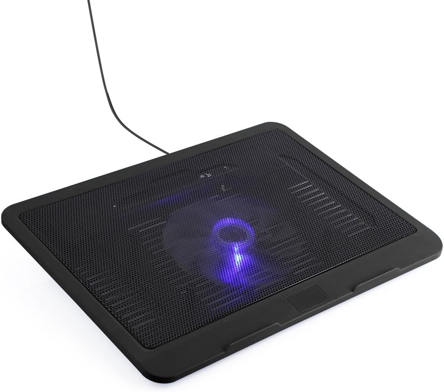Queen.Y Laptop Kühler, Gaming Laptop Cooler Kühlpads,Kühlkissen Grundlage Grosser Lüfter USB- Stände