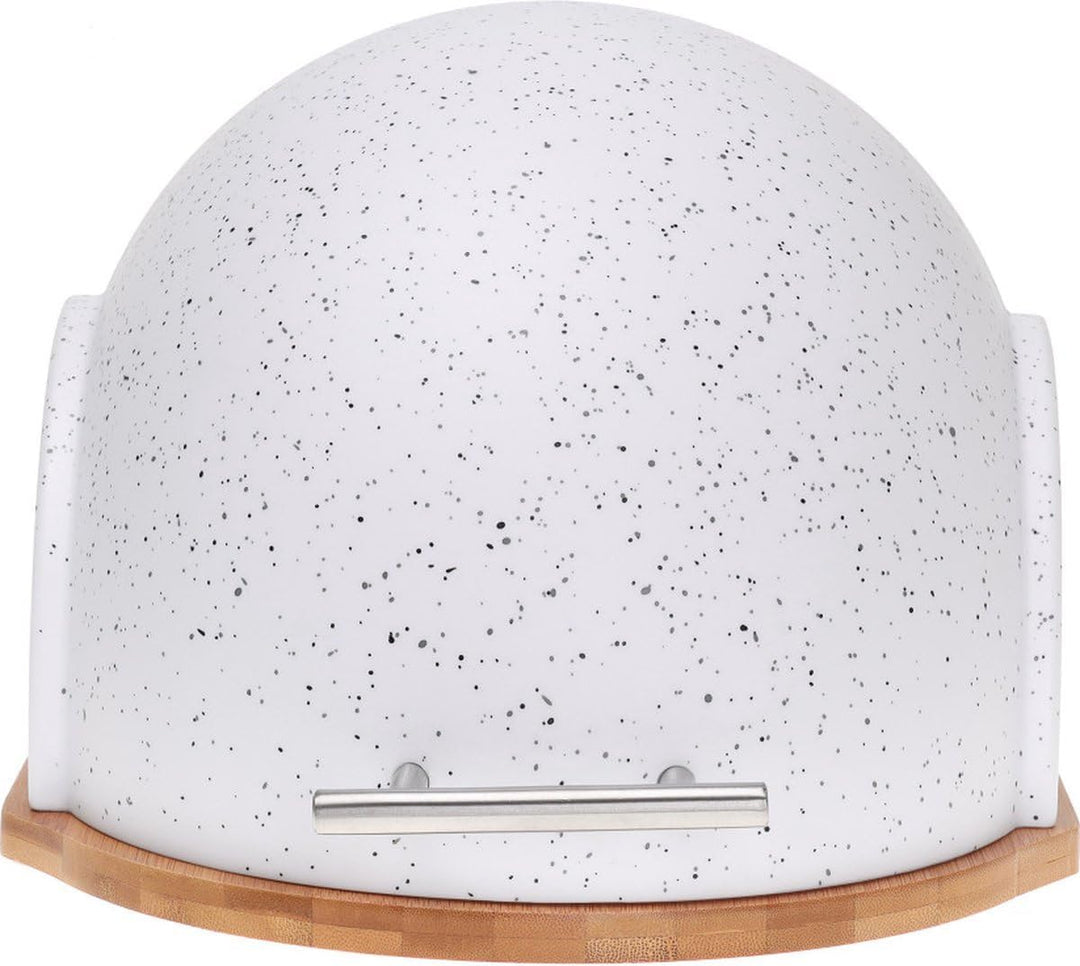 Brotkasten "Kugelfrisch" (schwarz)