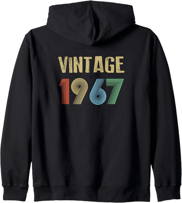 1967 Vintage Geburtstag Kapuzenjacke