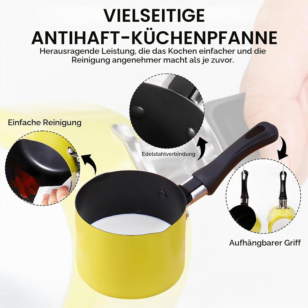Milchtopf, 550 ml Kochtopf Schmelztopf, Induktion Kochtopf Schmelztopf Schokolade Öl Butter Schmelzt
