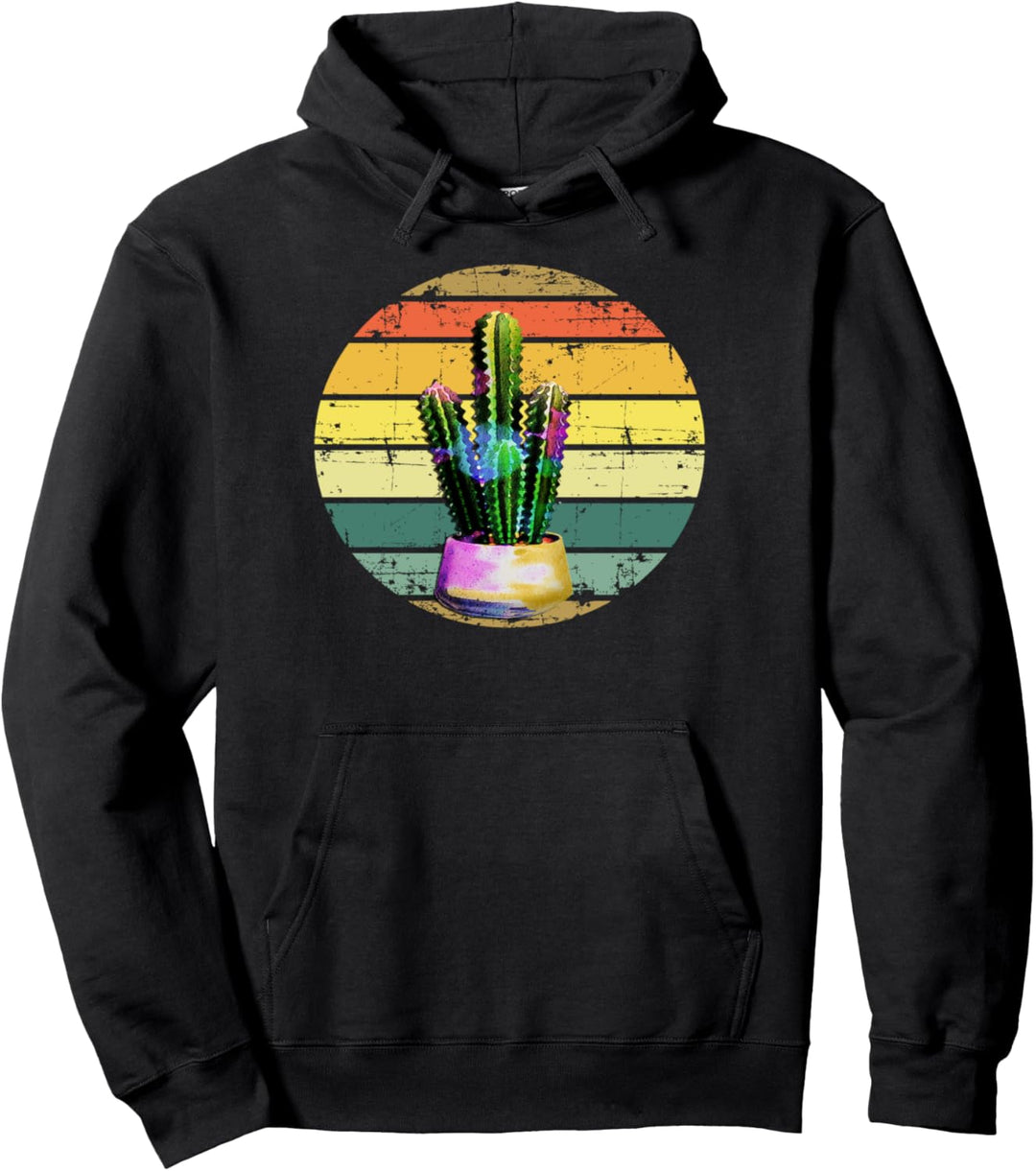 Southwestern Sukkulente Grafikdesign Kakteen Pullover Hoodie