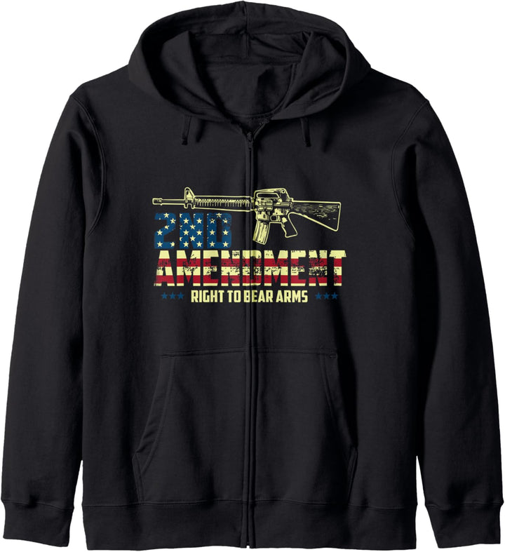2nd Amendment Right To Bear Arms Conservative Kapuzenjacke