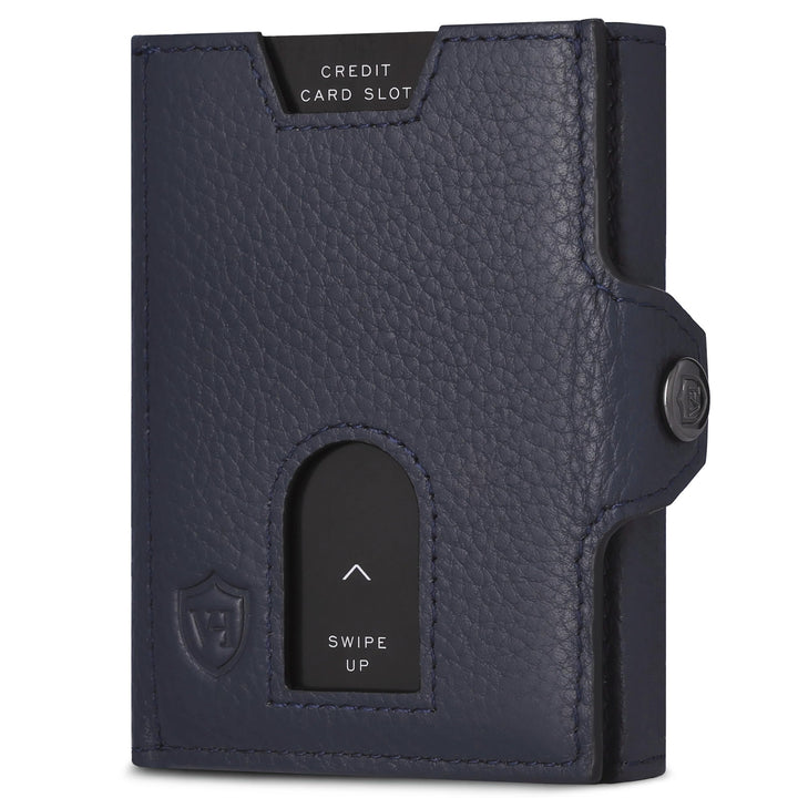 VON HEESEN Slim Wallet mit RFID Schutz - Geldbörse Herren klein - Mini Geldbeutel Damen Portmonee -