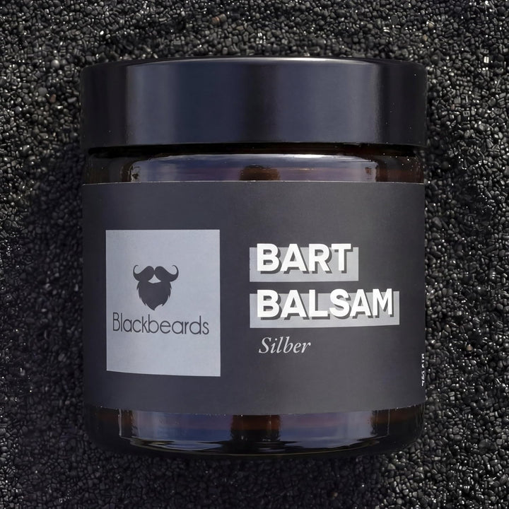 Blackbeards Bartbalsam Silber – ohne Duft – Duftneutral & Parfümfrei – Bartpflege für empfindliche H