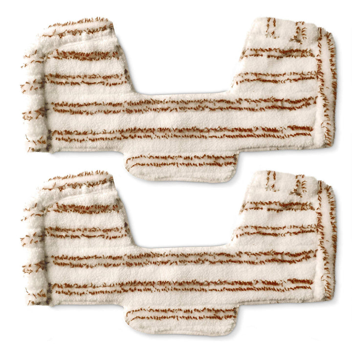 Polti Ersatzmopset, 2 Mops speziell für Parkett, mit Stossabfänger, für Unico.