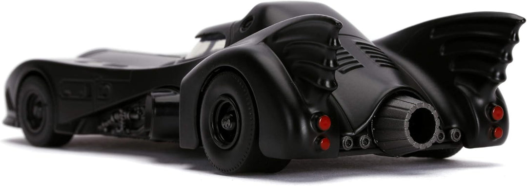 Jada Toys Batman 1989 Batmobile, Spielzeugauto aus Die-cast, Die-Cast, inkl. Batman Figur, Massstab