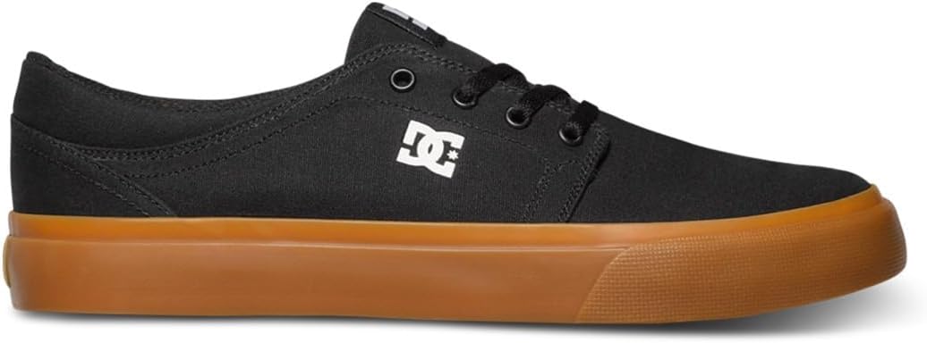 DC Shoes Trase - Shoes for Men - Schuhe - Männer Black/Gum 40 EU, Black/Gum 40 EU
