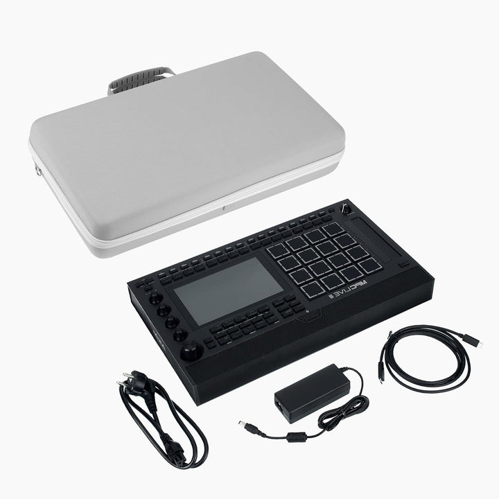 GEEKRIA Tragetasche für Audio-Interface, kompatibel mit Akai Professional MPC Live III, EVA-Hartscha
