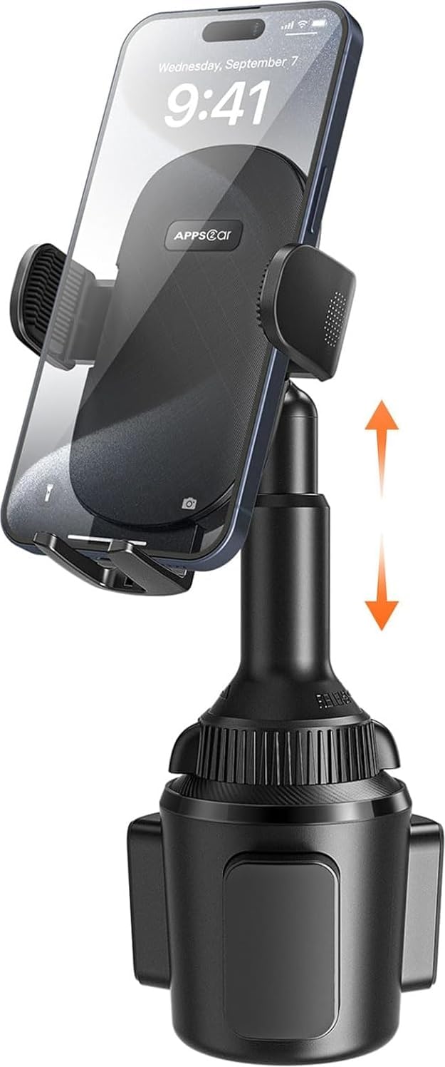 APPS2Car Handyhalterung Auto Getränkehalter, Handyhalterung Auto Becherhalter, Mercedes Handy Halter