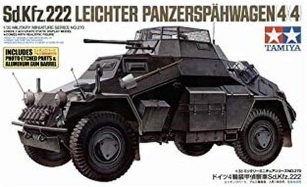 Tamiya 300035270-1:35 WWII Sonderkraftfahrzeug 222 (1)