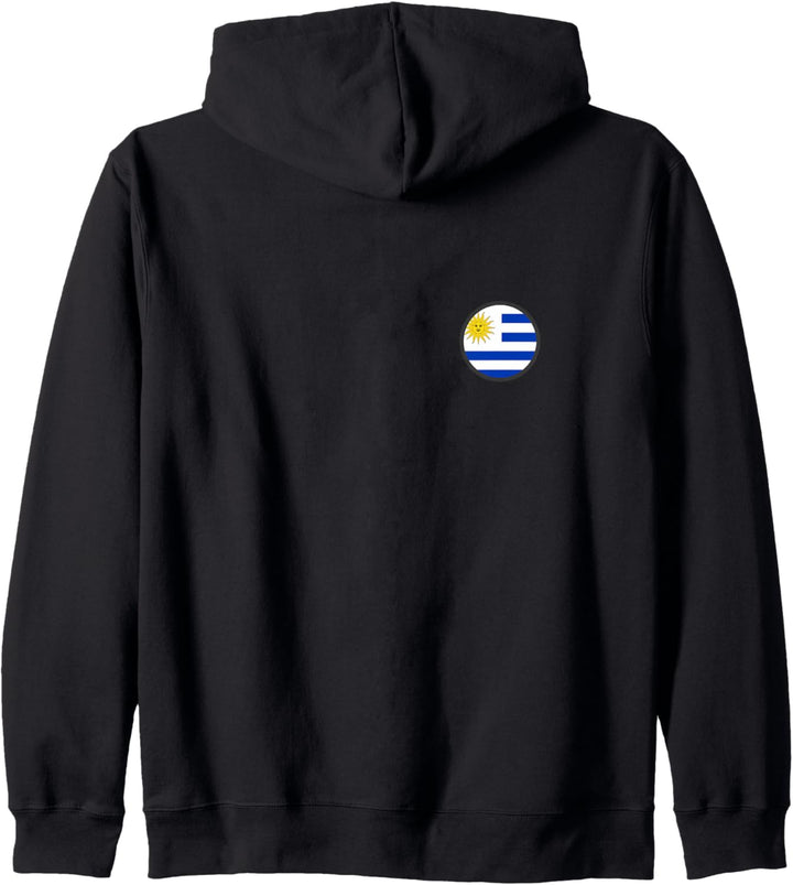 Flagge Uruguay Kapuzenjacke