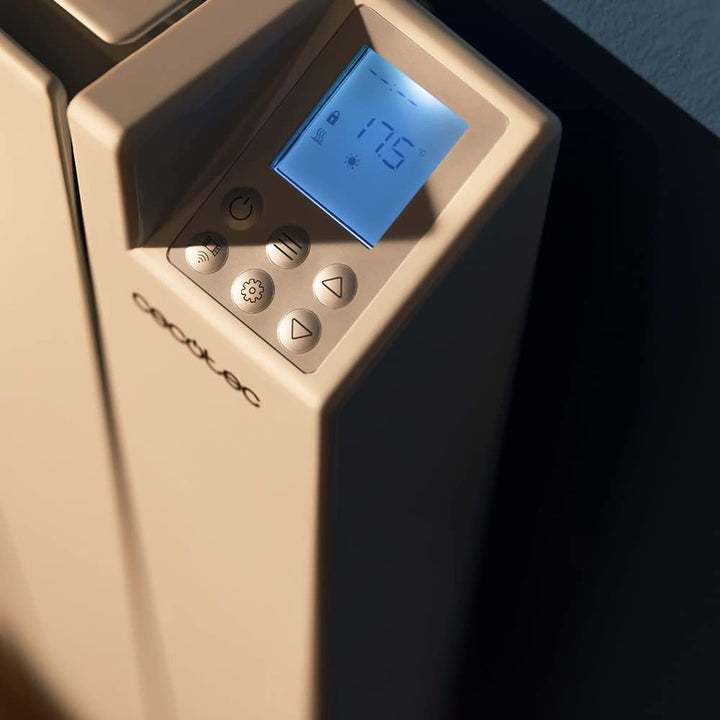 Cecotec Flachheizkörper mit Wi-Fi-Steuerung ReadyWarm 8000 Thermal Ceramic Connected. 2000 W, 8 Elem