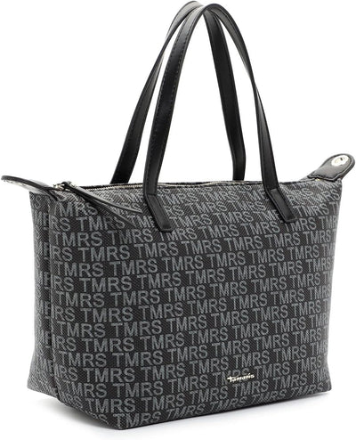 Tamaris Shopper Grace 31437 Damen Handtaschen Print Einheitsgrösse Black 100, Einheitsgrösse Black 1