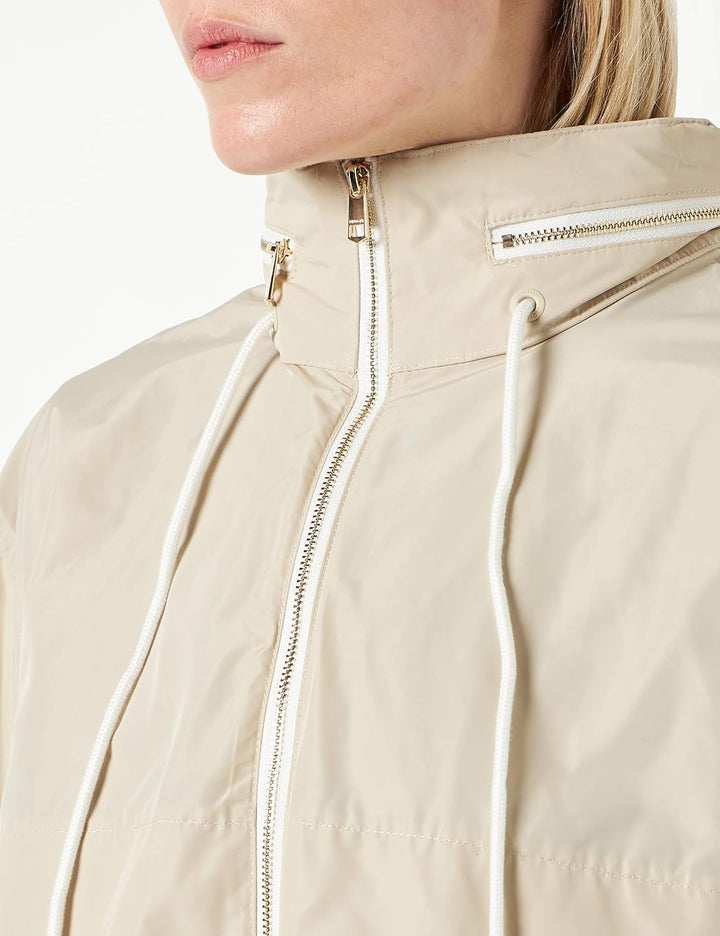 Tommy Hilfiger Damen Windbreaker, Beige (Light Sandalwood)