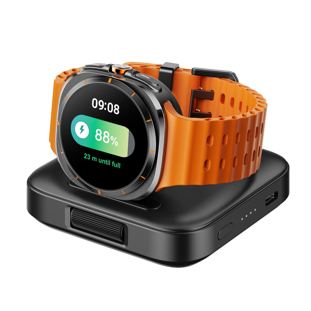 Tragbares Ladegerät für Samsung Galaxy Watch 8/8 Classic/7/Ultra/FE/6/6 Classic/5/5 Pro/4/4 Classic/