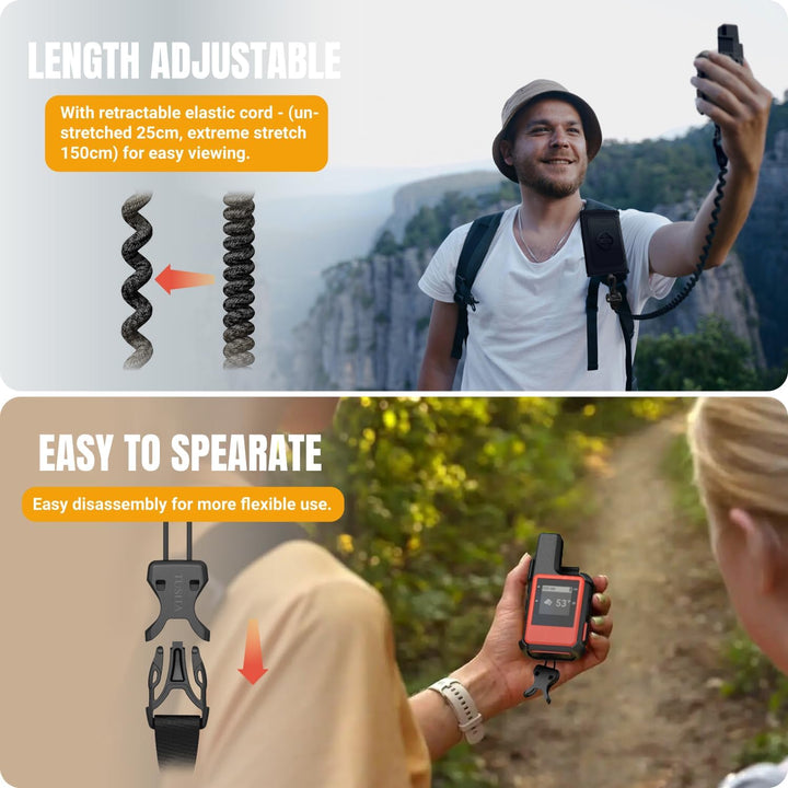 TUSITA Rucksack Zubehör Kompatibel mit Garmin inReach Mini 1 2 - Satelliten Kommunikator Zubehör inR
