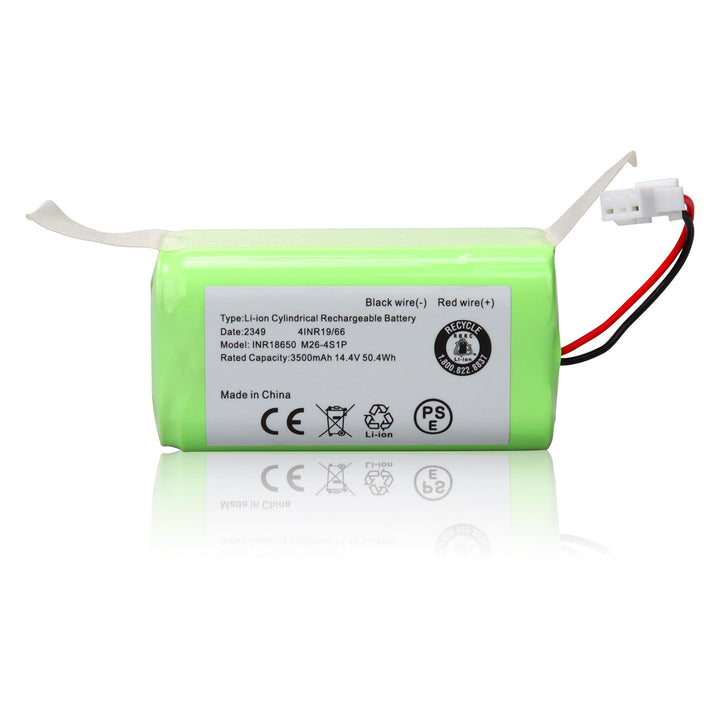 14,4 V 3500 mAh Ersatzakku für Ecovacs Deebot N79 N79S DN622, Li-Ionen-Akku kompatibel mit Tesvor 50