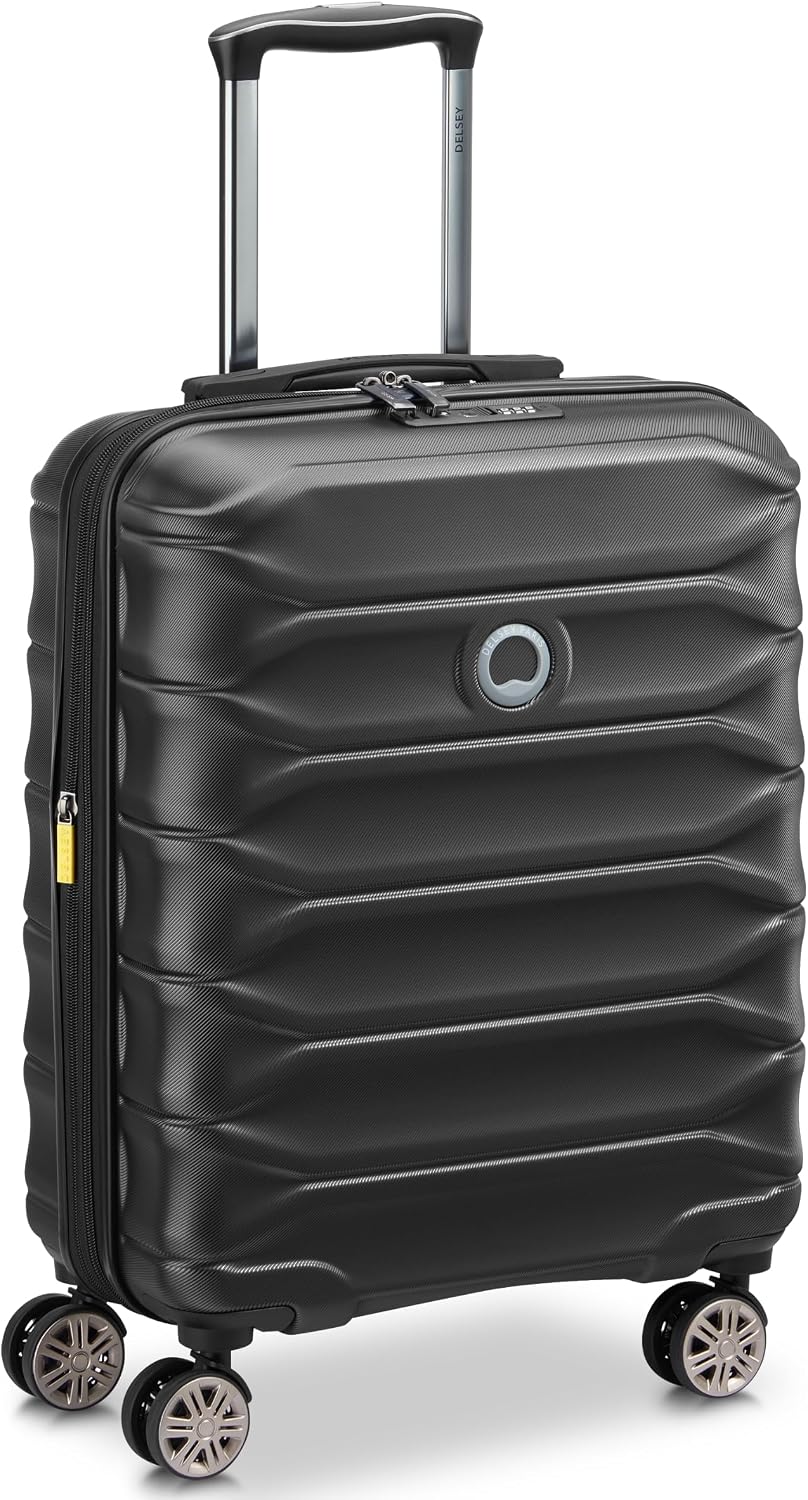 DELSEY Paris Koffer-Set 2-teilig für Damen und Herren | Reise-Trolleys 50 x 32 x 78 cm aus hochwerti
