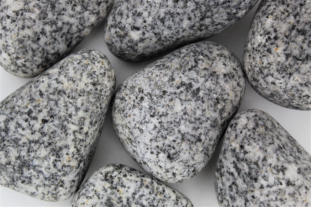 Gartenwelt Riegelsberger 25 kg Gletscher Kies Royal ungewaschen Körnung 40-60 mm Marmorkies Granit R