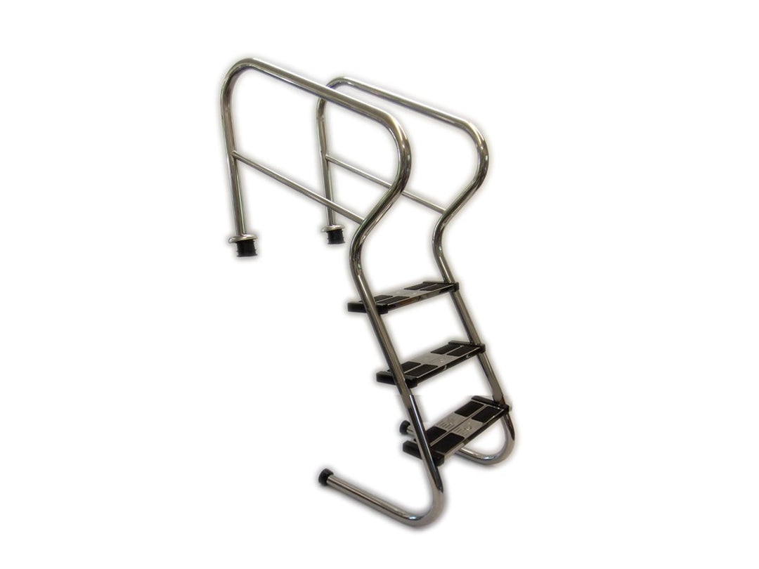 Ideal Eichenwald Schwimmbadtreppe Pooltreppe Edelstahltreppe Treppe 3-St Schwimmbadleiter Leiter