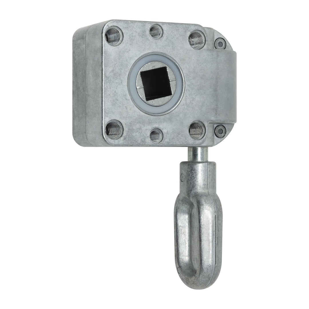 DIWARO.® | Schneckengetriebe für Markisen | Untersetzung 7:1 | blank | 13mm Innenvierkant | Markisen