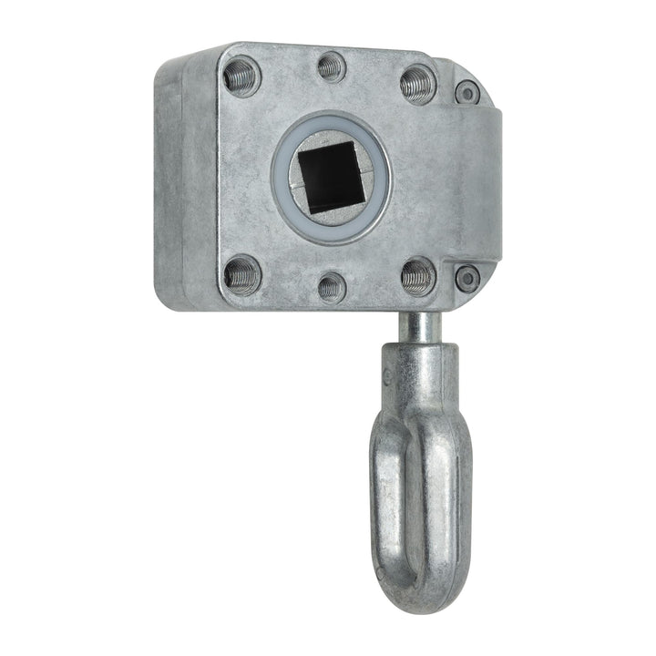 DIWARO.® | Schneckengetriebe für Markisen | Untersetzung 7:1 | blank | 13mm Innenvierkant | Markisen