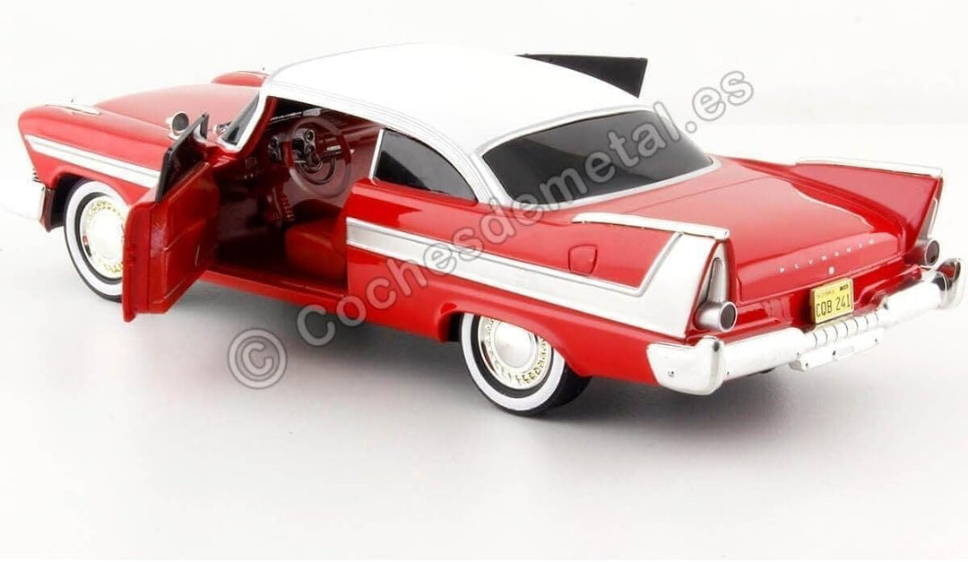 Greenlight Collectibles – Plymouth Fury 1958 Diecast Modellauto "Christine" – Massstab 1/24 – "Evil