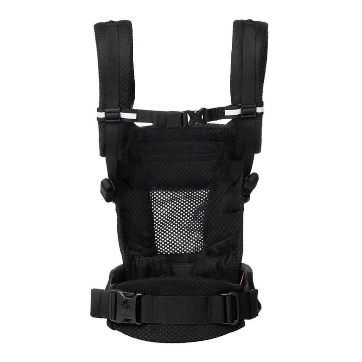Ergobaby Adapt Babytrage für Neugeborene ab Geburt, 3-Positionen SoftFlex Mesh Ergonomische Babybauc