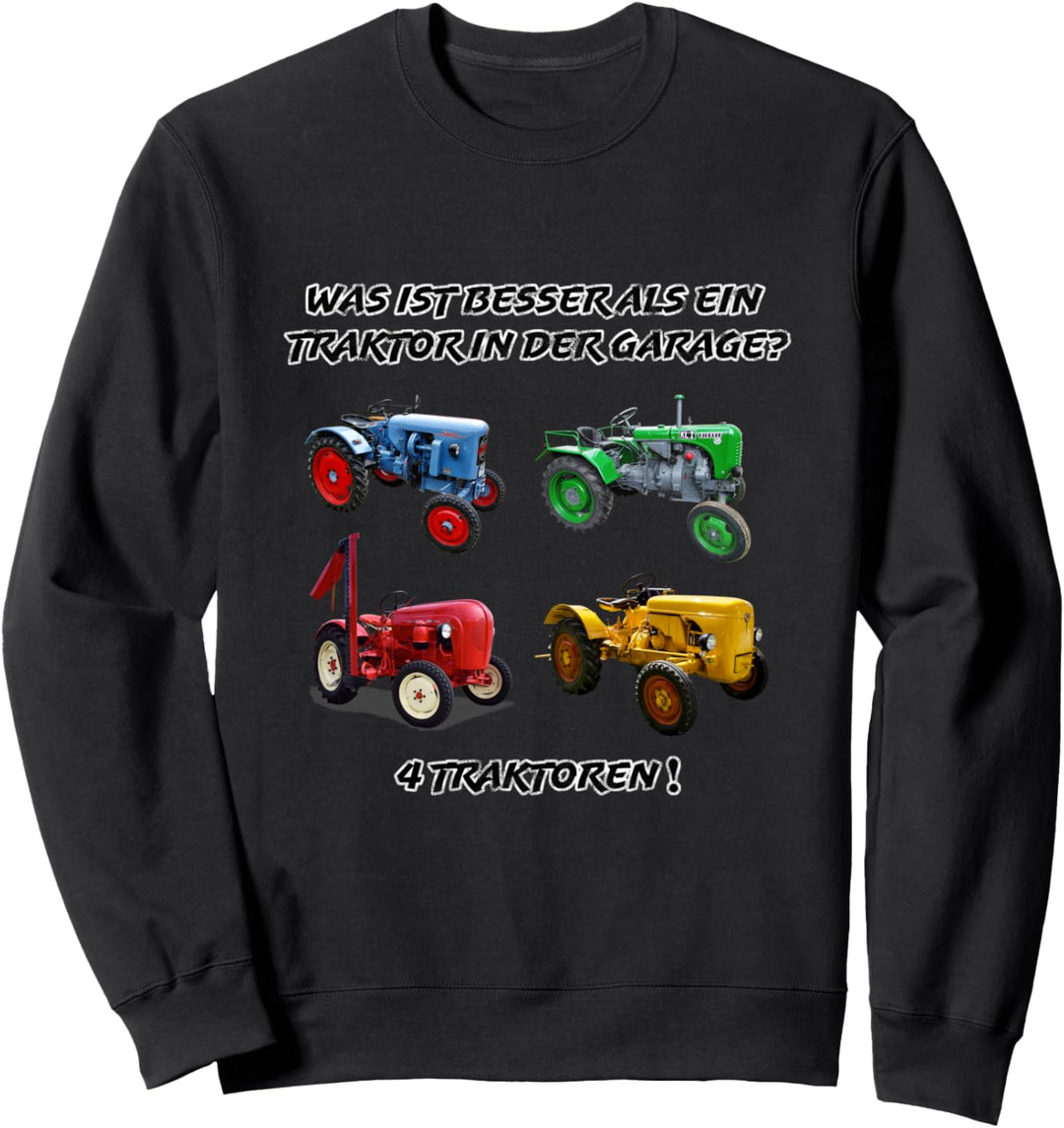Oldtimer 15er Traktor Fan Sweatshirt