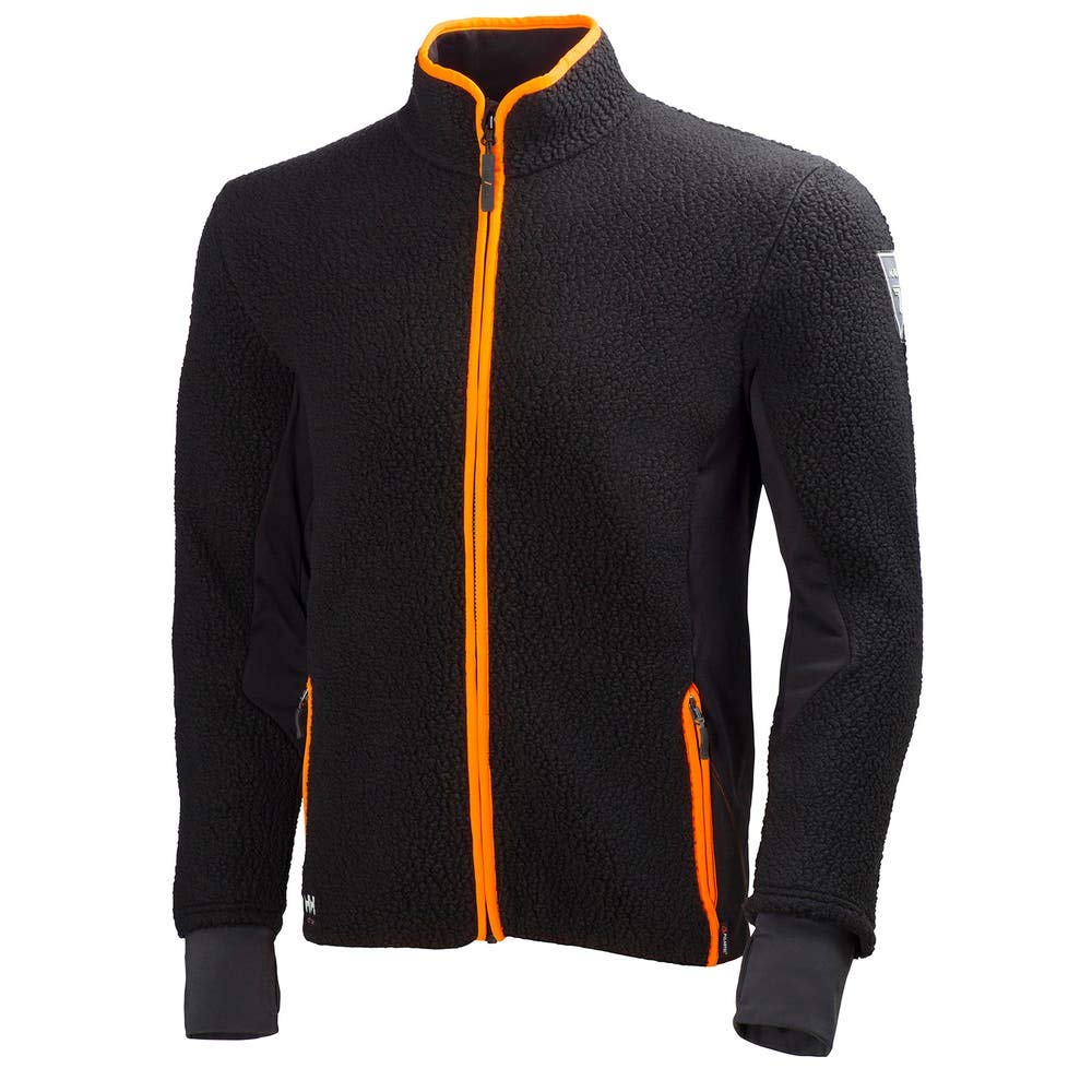 Helly Hansen Workwear Fleecejacke Mjolnir Jacket Faserpelz Arbeitsjacke, S, schwarz, 72270, S