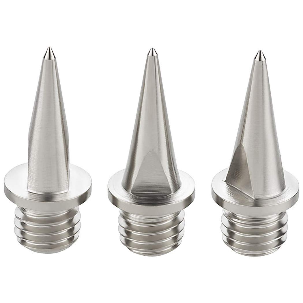 LAUFSTOFF Spikes Spike-Nägel Ersatzdornen für Leichtathletik - 2mm blanks, 6mm, 7mm, 9mm, 12mm, 15mm