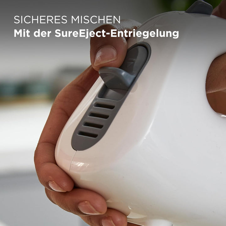 Kenwood QuickMix+ HMP50.000WH Handmixer - Handrührgerät mit variabler Geschwindigkeit und Pulsfunkti