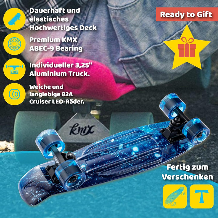 Arrow Board - 22, 27, 31 Zoll Skateboard, KMX Serie Skateboards, geeignet für Anfänger, Kinder und J