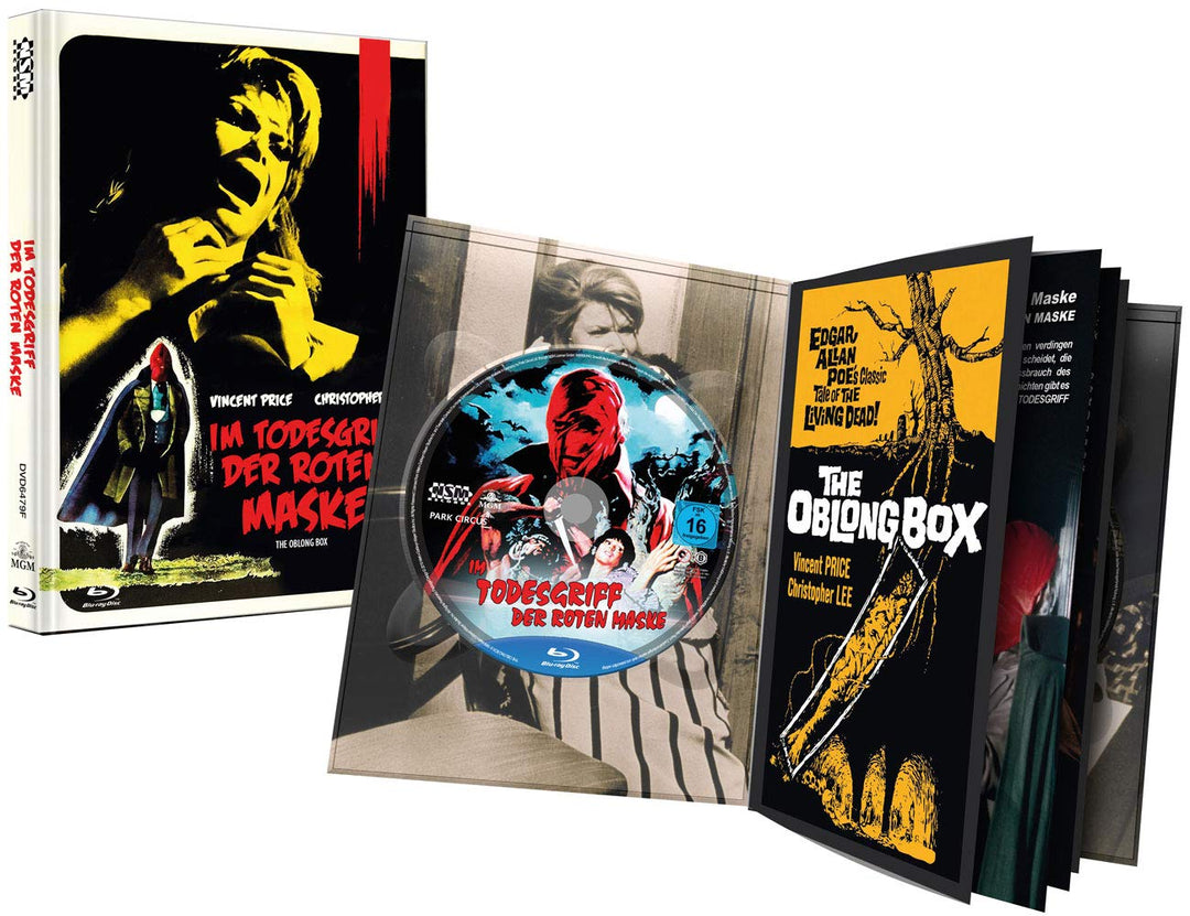Im Todesgriff der roten Maske - The Oblong Box [Blu-Ray+DVD] - uncut - auf 111 Stück limitiertes Med
