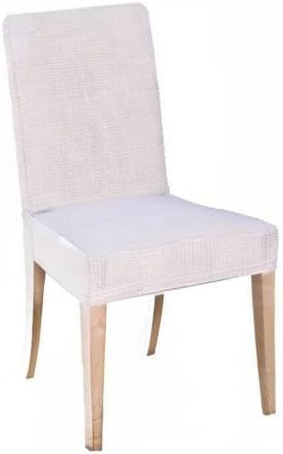 EBETA E Stuhlhussen 4 Stück, Elastische Stuhlbezug, Stretchhusse Stuhlüberzug Jacquard Hussen für Ho