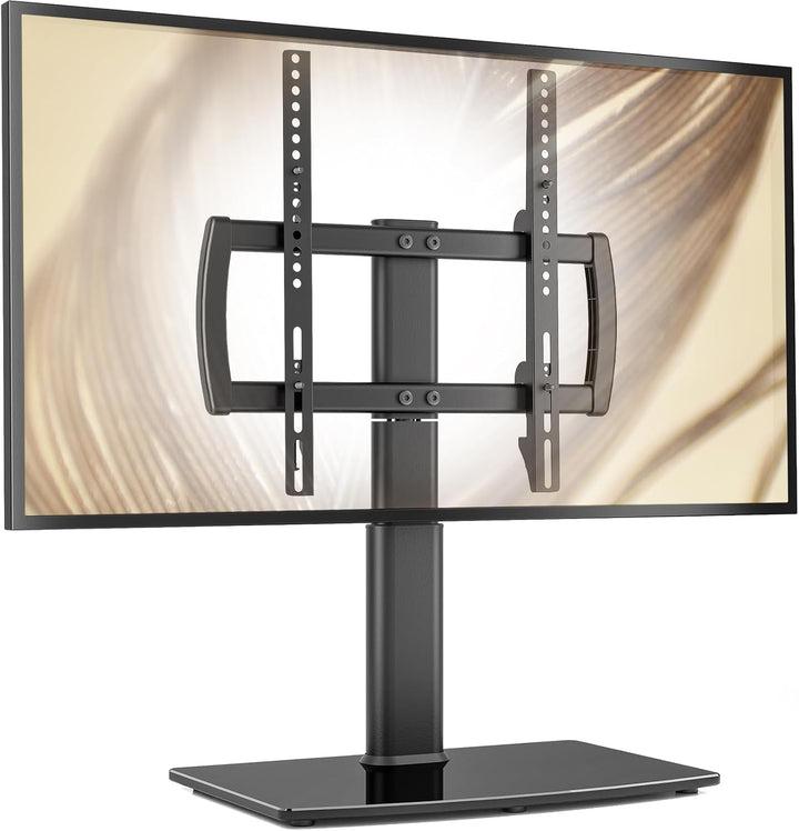 Universal schwenkbarer TV-Ständer/Tischfuss TV-Ständer 27 bis 60 Zoll TVs 80 Grad schwenkbar, 4 Stuf