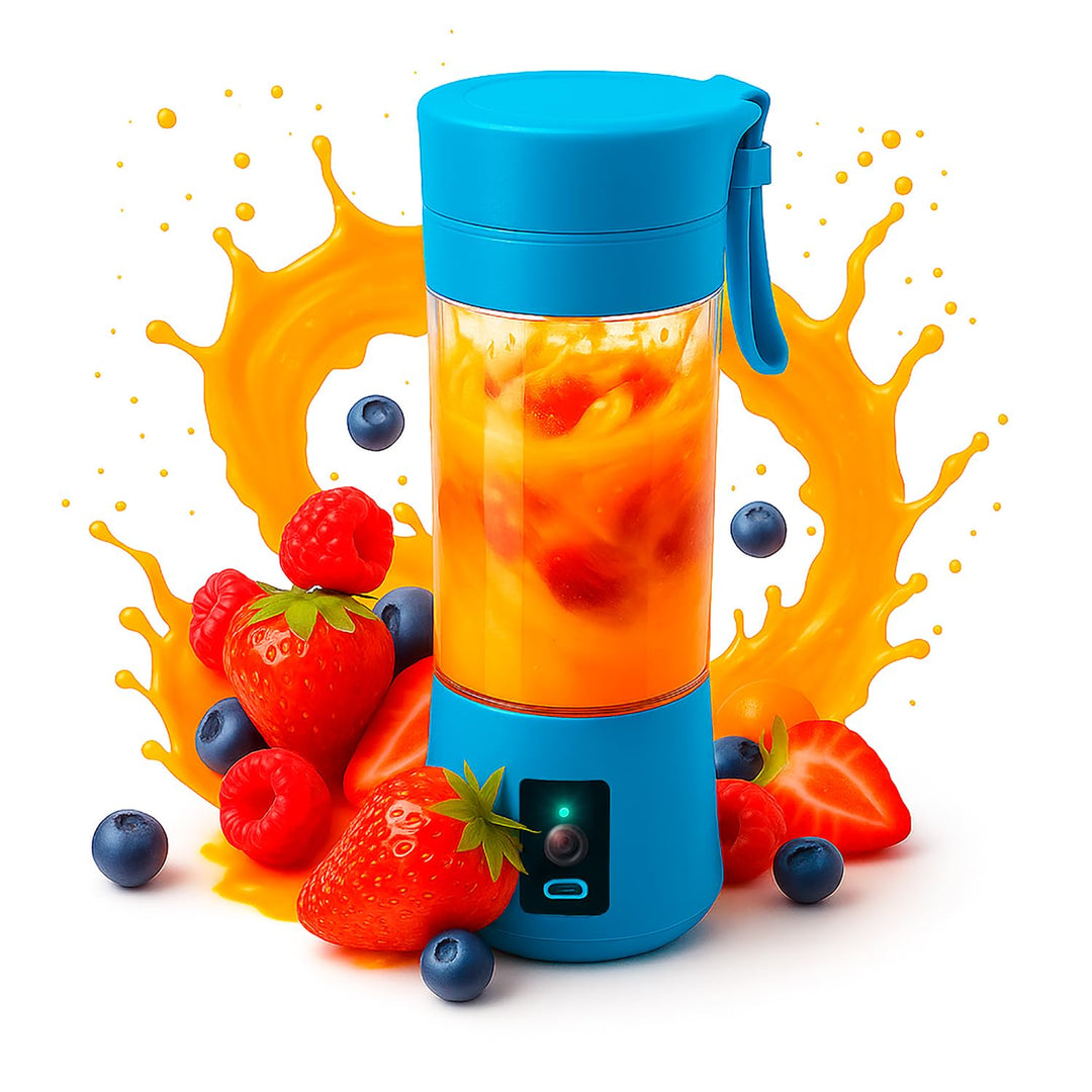 OcioDual Tragbarer Mixer to Go, Mixer Smoothie Maker, Blender fur Milchshakes, Cocktails, Proteinsha