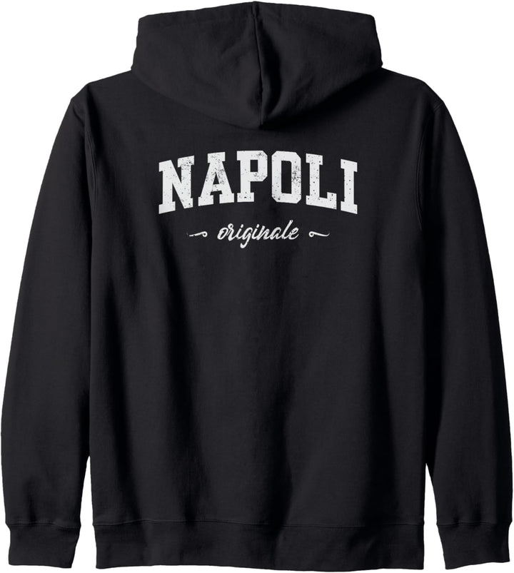 Napoli Italien Sport Souvenir Kapuzenjacke
