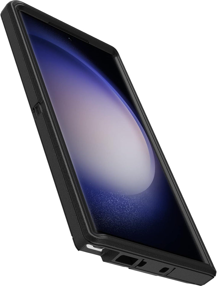 OtterBox Defender Series Schutzhülle für Galaxy S23 Ultra, Schwarz Defender Serie Schwarz, Defender