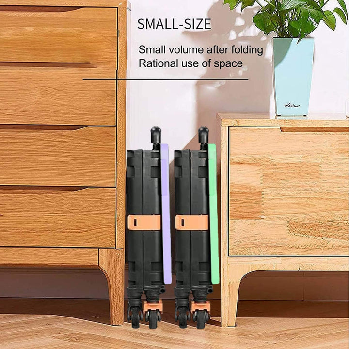 Einkaufstrolley, Klappbar Transport Trolley, Shopping Cart, Trolley mit Deckel, Faltbar Einkaufstrol