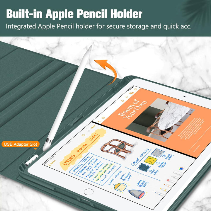 Fintie Tastatur Hülle für iPad (9. / 8. und 7. Generation - 2021/2020/2019), iPad 10.2 Hülle mit Tas